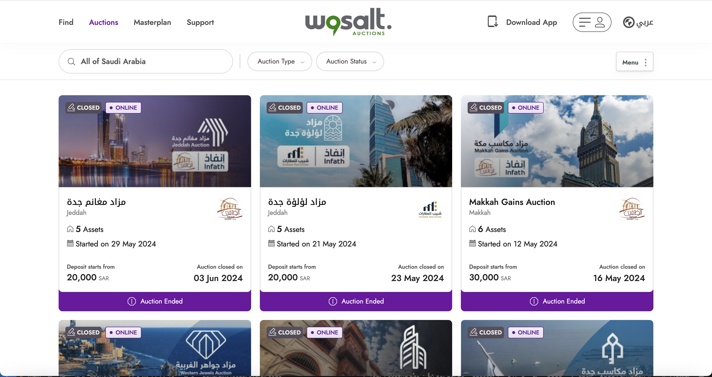 Wasalt Auction